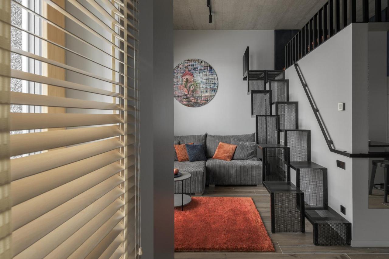 Ivis House Modern Apartment In Vilnius Old Town With Balcony Eksteriør bilde