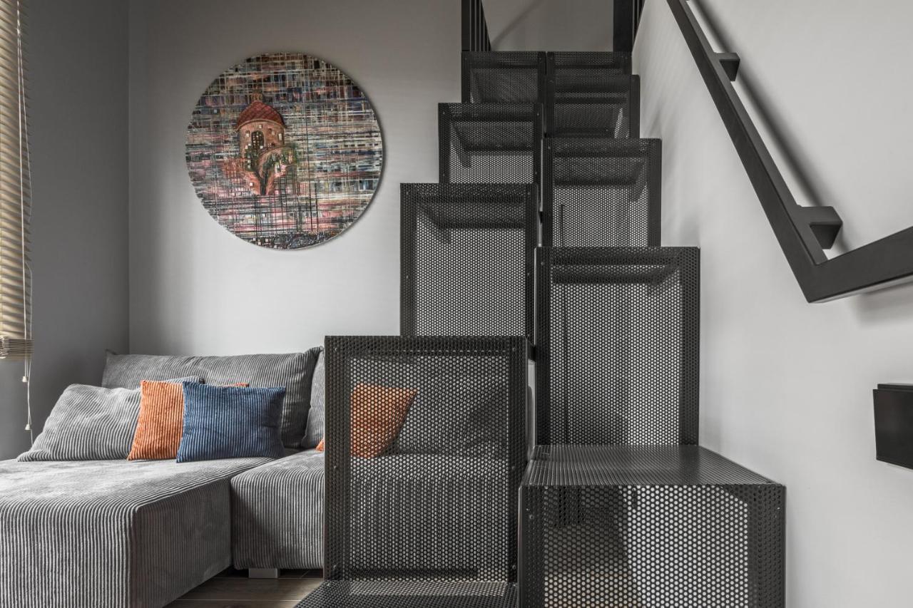 Ivis House Modern Apartment In Vilnius Old Town With Balcony Eksteriør bilde